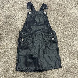 Faux leather dress size 4